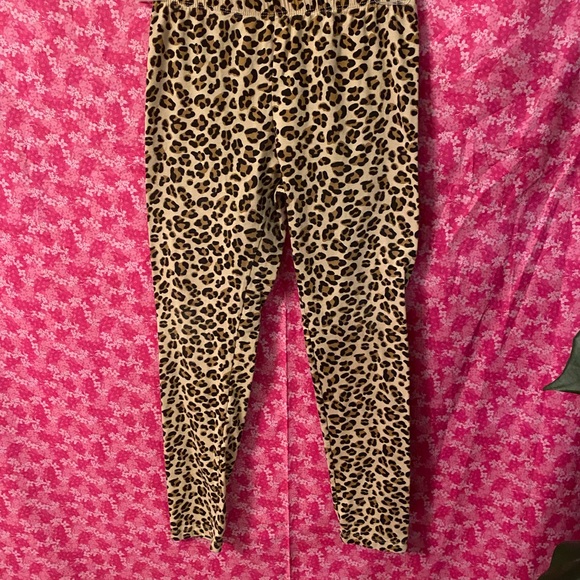 🧡Circo Animal Print Leggings Girls Large 10/12 - Picture 2 of 6